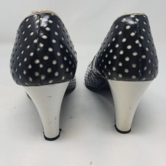 Rosessence Vintage Japanese Polka Dot Pumps - Picture 3 of 11